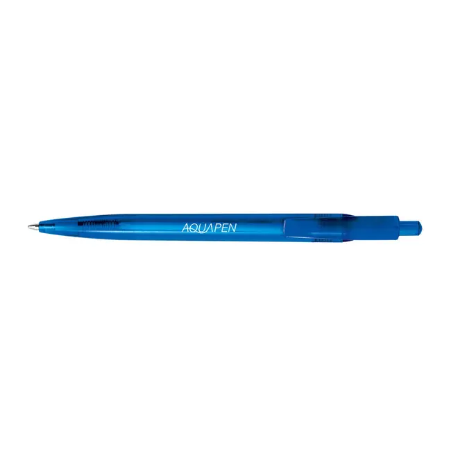Pix cu mecanism, Aquapen, 0.7 mm, plastic reciclat, albastru BPTCAY863003