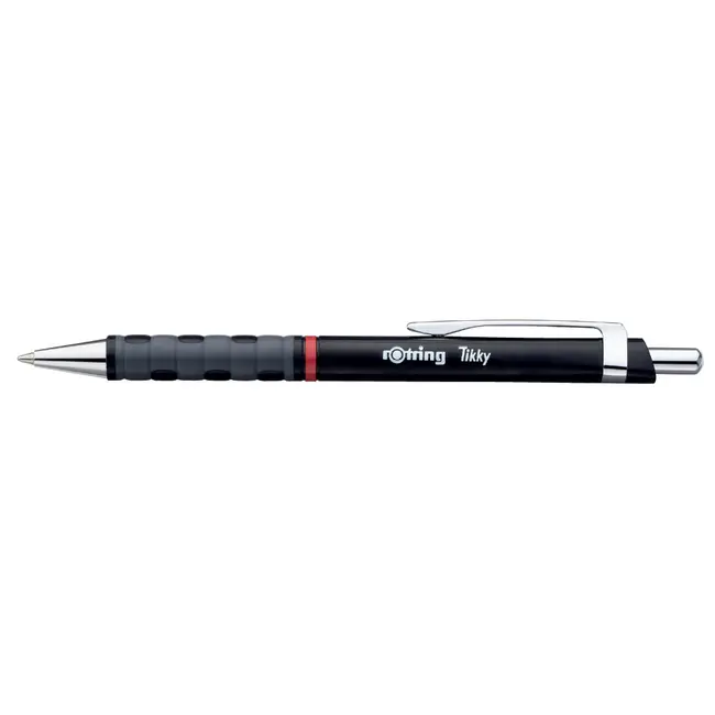 Pix cu mecanism, Rotring, Tikky III, 0.8 mm, negru, mina albastra BPTCRO033210