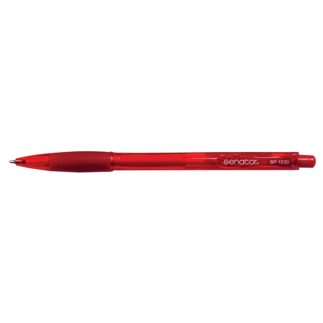 Pix cu mecanism, Senator, seria 1000, 0.7 mm, plastic, rosu BPTCSE000603