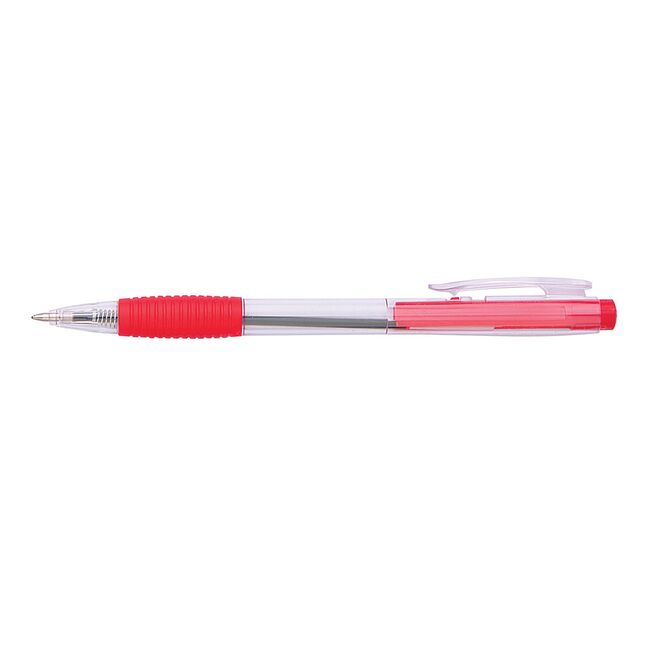 Pix cu mecanism Office Products, 0.7 mm, rosu BPTCDN751113
