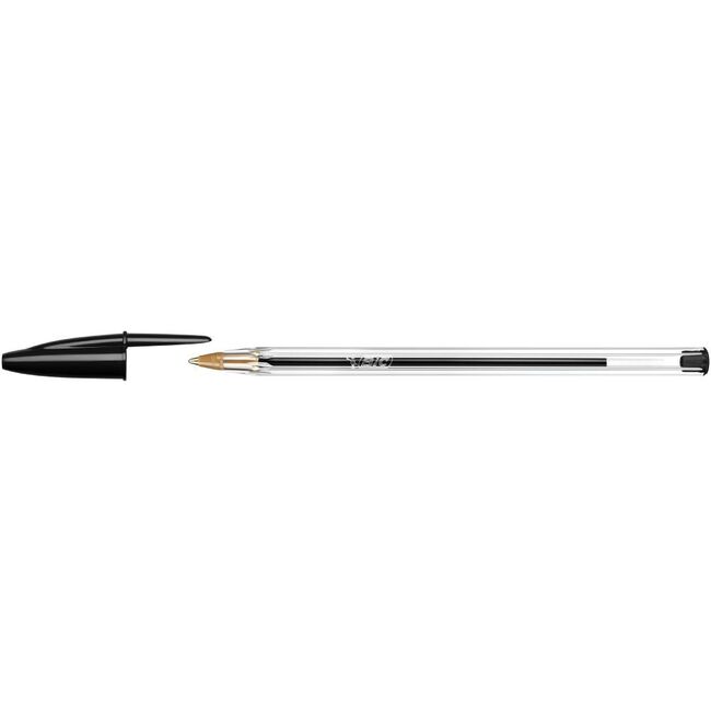 Pix fara mecanism BIC, Cristal Medium, 1.0 mm, scriere negra BPTCCT8007