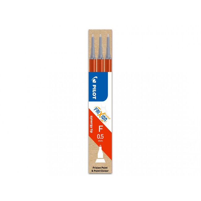 Rezerva roller cu gel Pilot Frixion Point, 0.5 mm, rosu BPTCPI500013