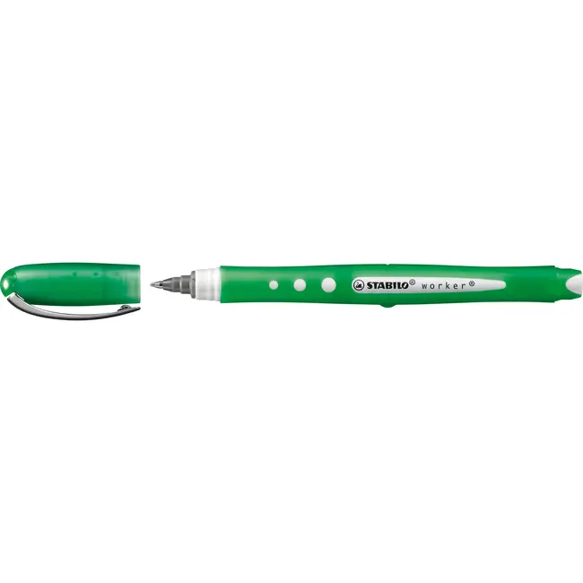 Roller cu cerneala, Stabilo, Bionic Worker Colorful, 0.5 mm, plastic, verde BPTCSW201844