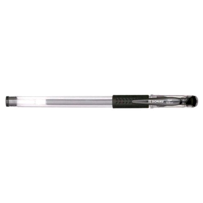 Roller cu gel, Donau, 0.5 mm, plastic, negru BPTCDN101140