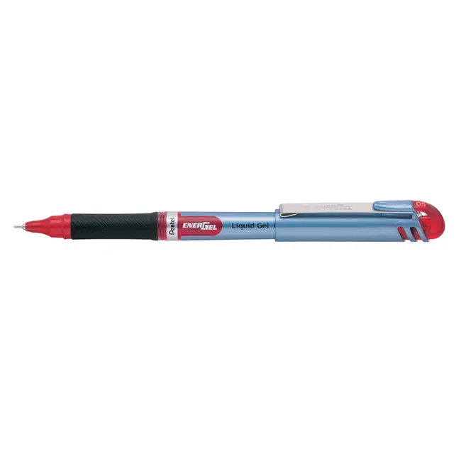 Roller cu gel, Pentel, Energel, 0.5 mm, plastic, rosu BPTCPE101111
