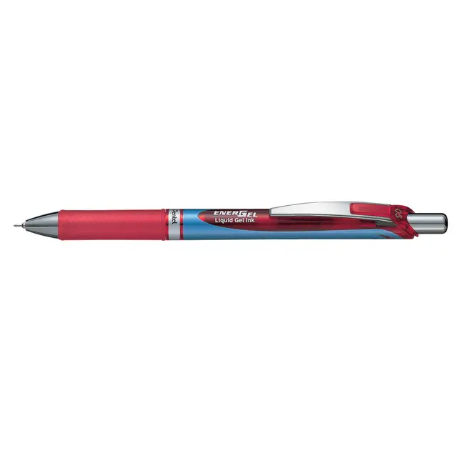 Roller cu gel, Pentel, Energel, 0.5 mm, plastic, rosu BPTCPE101211
