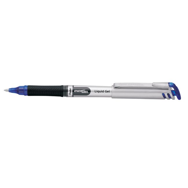 Roller cu gel, Pentel, Energel, 0.7 mm, plastic, albastru BPTCPE101102