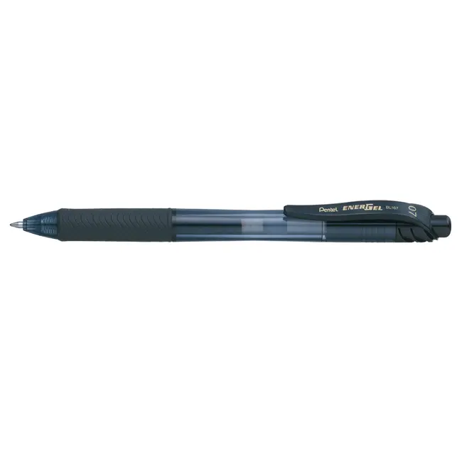 Roller cu gel, Pentel, Energel X, 0.7 mm, plastic, negru BPTCPE102170