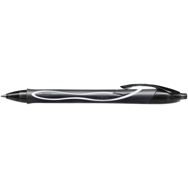 Roller cu gel BIC, Gelocity Quick Dry, 0.7 mm, scriere neagra BPTCCT8014