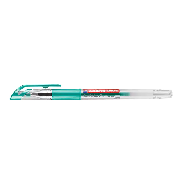 Roller cu gel Edding 2185, varf 0.7 mm, verde metalic BPTCED218574