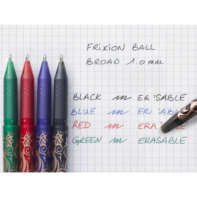 Roller cu gel Pilot Frixion Ball, fara mecanism, 1 mm, albastru BPTCPI500001