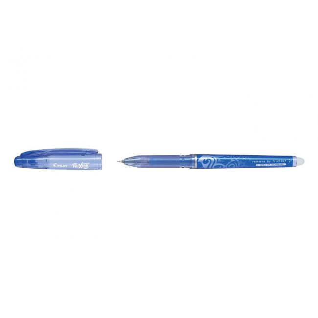 Roller cu gel Pilot Frixion Point, fara mecanism, 0.5 mm, albastru BPTCPI500011
