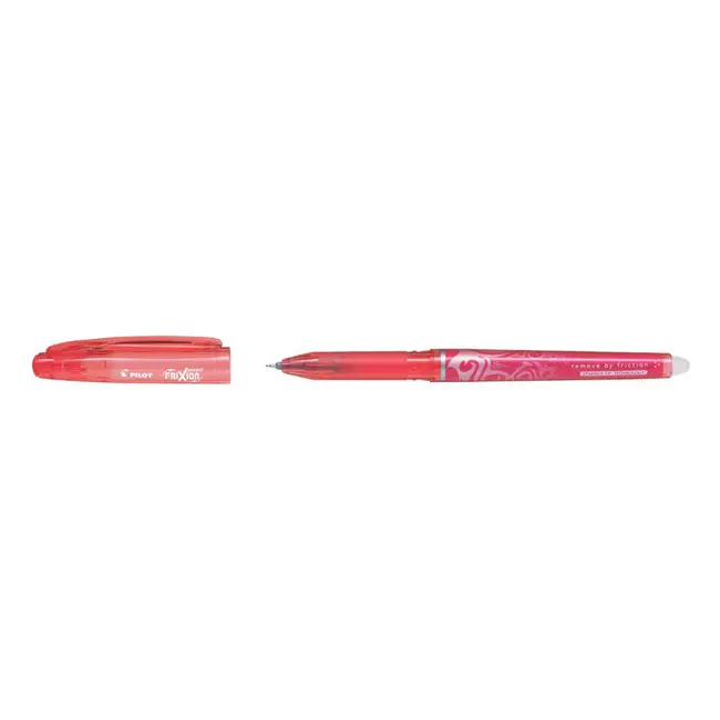Roller cu gel Pilot Frixion Point, fara mecanism, 0.5 mm, rosu BPTCPI500010