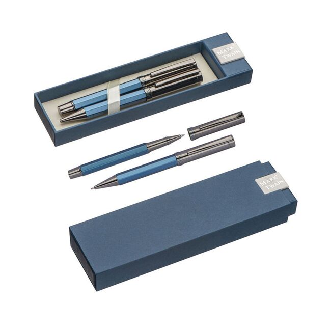 Set roller si pix Mark Twain, mina albastra BPTCFT1390344