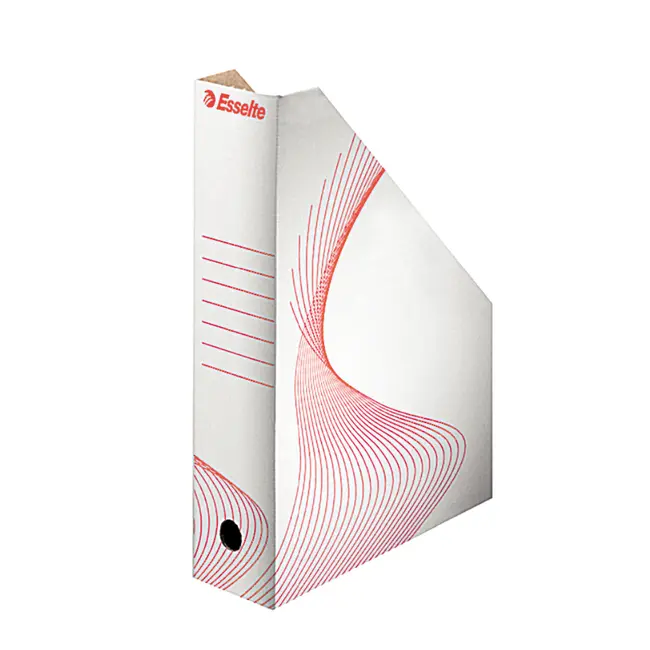 Suport vertical pentru documente, Esselte, Standard, carton, alb BPTCSL40691