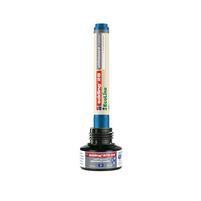 Tus Edding BTK25 pentru marker tabla, 25 ml, negru BPTCED360005