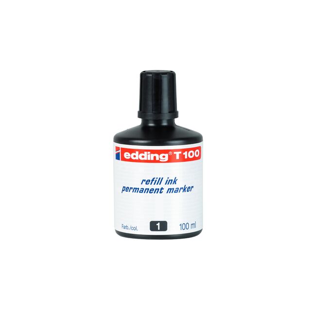 Tus Edding T100 pentru marker permanent, negru, 100ml BPTCED139001