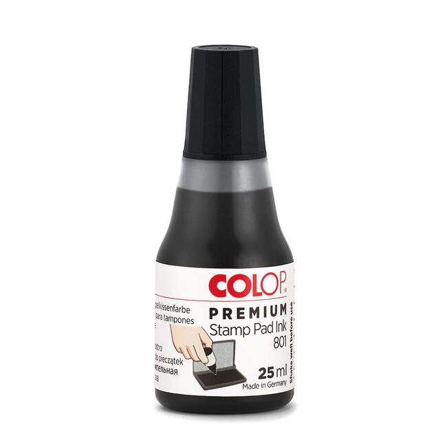 Tus pentru stampila Colop. 25 ml, negru BPTCTO00303