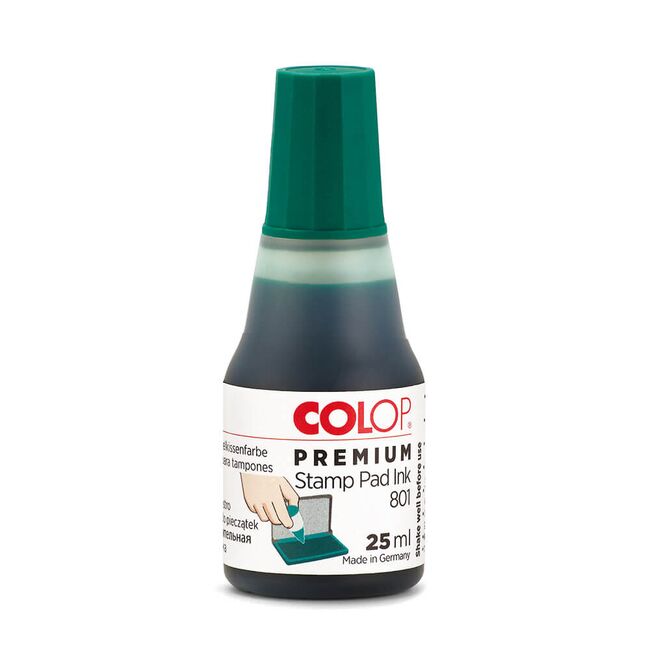 Tus pentru stampila Colop. 25 ml, verde BPTCTO00305