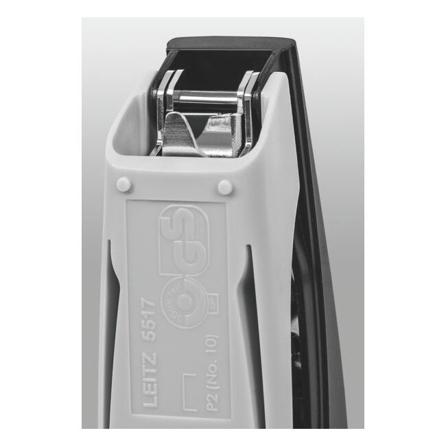 Capsator Leitz MINI 5517, 10 coli, capse 100 x nr. 10, albastru BPTCSL551702
