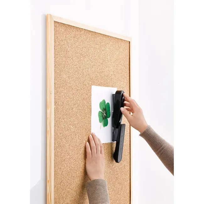 Capsator Novus B4 FC re+new, 50 coli, capse 24/6, 26/6, 24/8, 26/8, negru, 80% pp reciclat BPTCNV1933