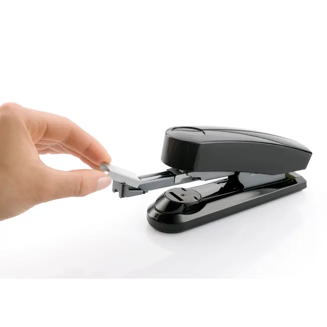 Capsator Novus B4 FC re+new, 50 coli, capse 24/6, 26/6, 24/8, 26/8, negru, 80% pp reciclat BPTCNV1933