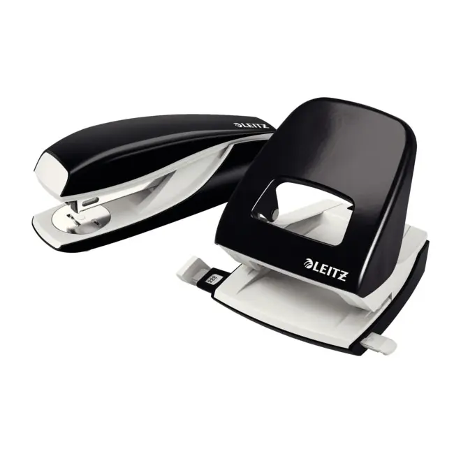 Capsator metalic Leitz 5502 NeXXt Series, 30 coli, 200 capse P3 incluse, negru BPTCSL801001