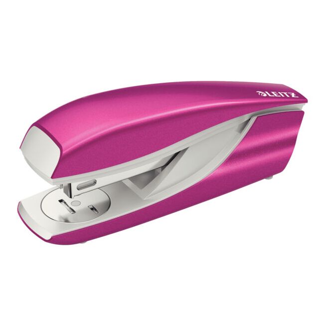 Capsator metalic Leitz WOW 5502 NeXXt Series, 30 coli, 200 capse P3 incluse, roz BPTCSL801009