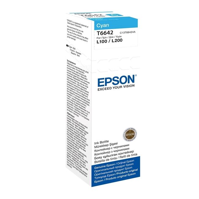 Cartus cu cerneala Epson C13T66424A, cyan BPTCEP800501