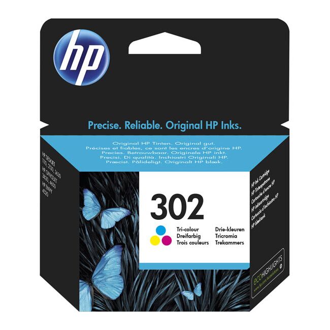 Cartus tricolor HP 302 F6U65AE BPTCHP849004
