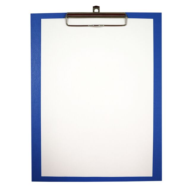 Clipboard, RTC, simplu, A4, albastru BPTCHS934112