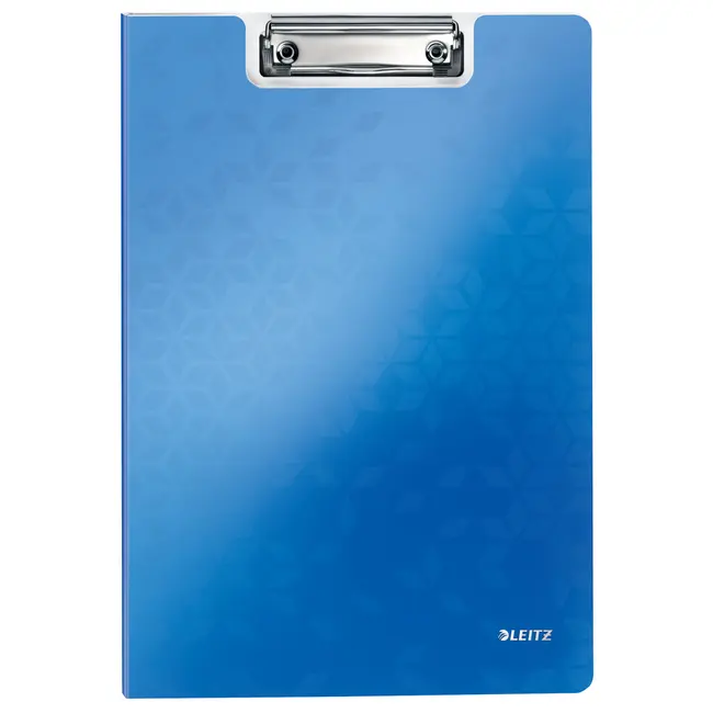 Clipboard dublu Leitz WOW, PP, albastru metalizat BPTCSL980052