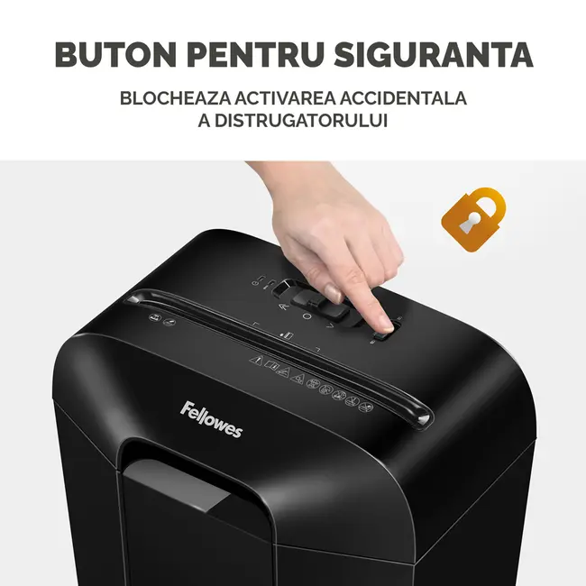 Distrugator documente Fellowes Powershred LX25, 6 coli, Cross-Cut BPTCFW170501