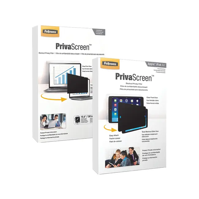 Filtru de confidentialitate Fellowes 27 0 IN WIDE 16 9, usor de utilizat, rezistent BPTCFW815001