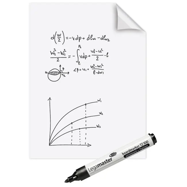 Flipchart Legamaster Magic Chart Whiteboard, alb, 25 coli/set BPTCPS159100