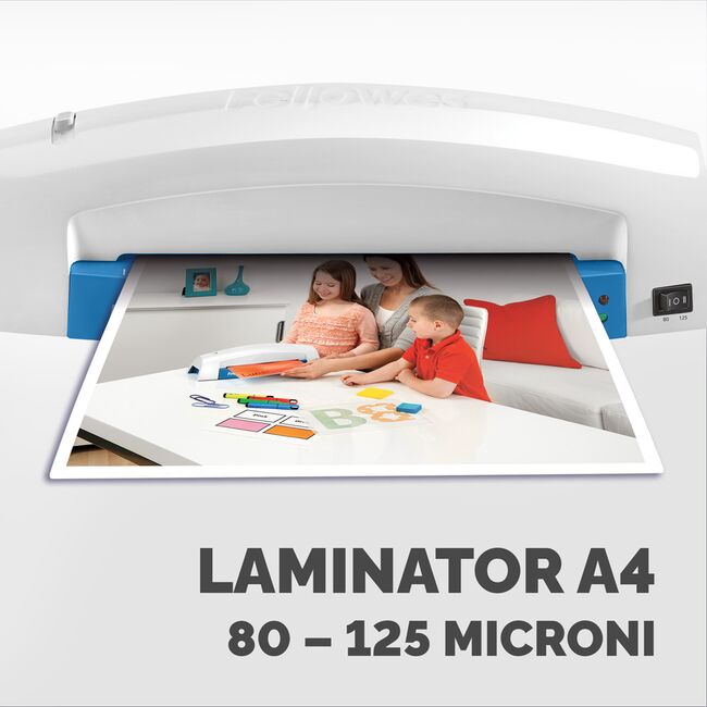 Laminator Fellowes Lunar Plus A4, albastru BPTCFW742801