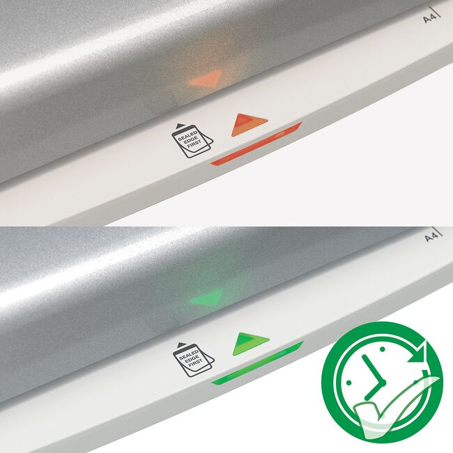 Laminator Leitz iLAM Home Office, A4, kit folii laminare inclus, gri BPTCSL187003
