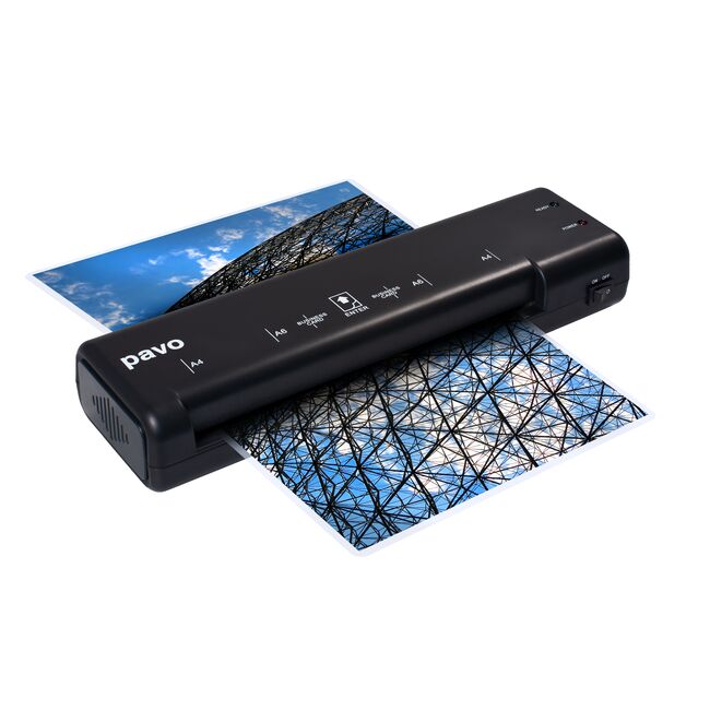 Laminator Pavo, A4 Montreal, 75-100 microni, negru BPTCPV8018161