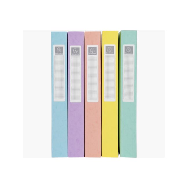 Mapa documente Exacompta, din carton, cu elastic, capacitate 350 coli, diverse culori BPTCFA059560