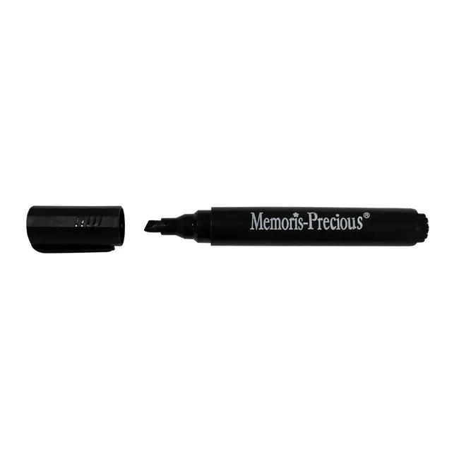 Marker permanent Memoris-Precious, varf tesit, 2-7 mm, negru BPTCBV990014