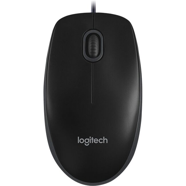 Mouse optic, Logitech, B100, USB, Negru BPTCLH040101