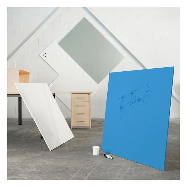 Panou magnetic Rocada, skin fara rama, 100x150 cm, alb BPTCRC800104