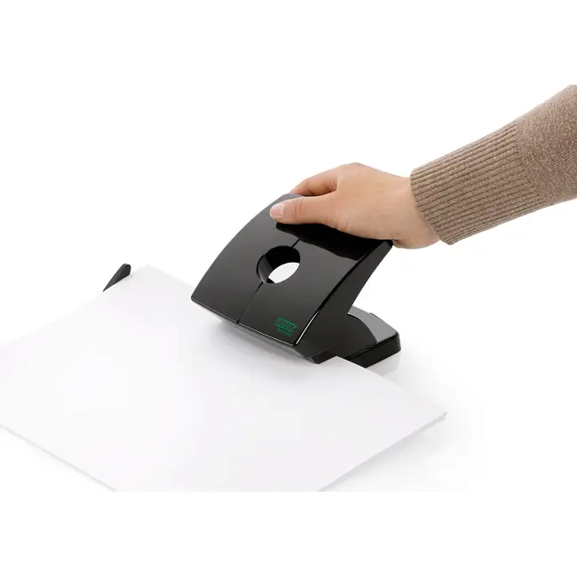 Perforator Novus B230 re+new, 30 coli, negru, 62% pp reciclat BPTCNV0637
