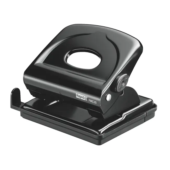 Perforator metalic Rapid FMC25, 25 de coli, cutie, negru BPTCSL835501