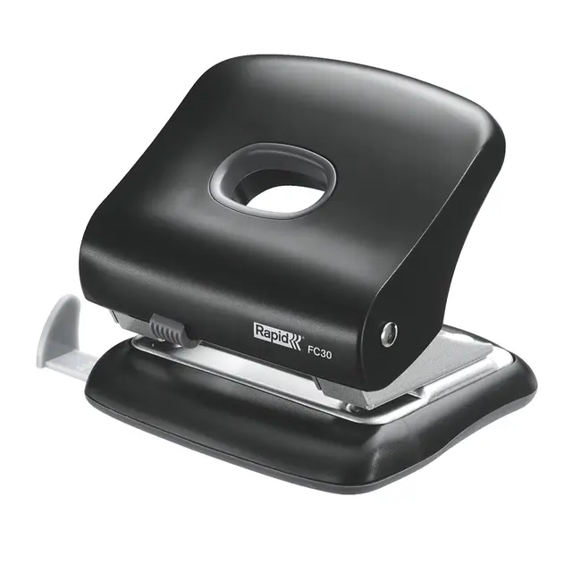 Perforator plastic Rapid VIVIDA FC30, 30 de coli, cutie, negru BPTCSL639401
