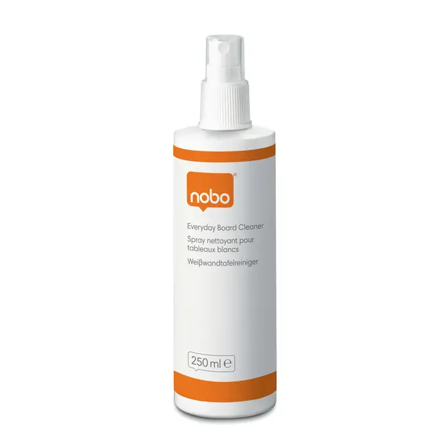 Spray NOBO, lichid, pentru curatare table si flipcharturi, uz zilnic, 250 ml BPTCSL901435