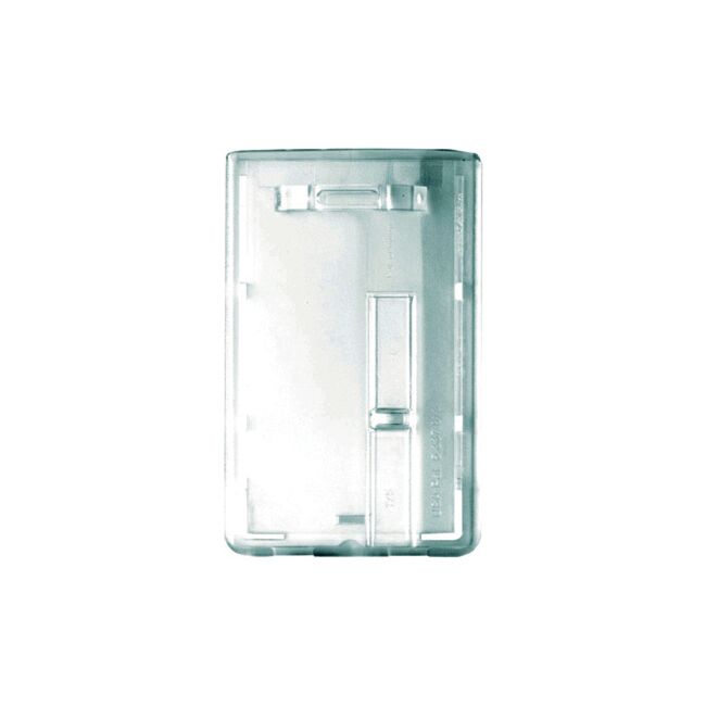 Suport ecuson, vertical, transparent, cu extractor BPTCLW997117