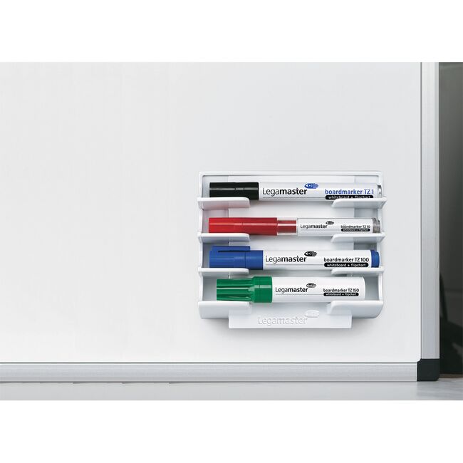Suport magnetic pentru markere whiteboard, Legamaster, alb BPTCPS999930