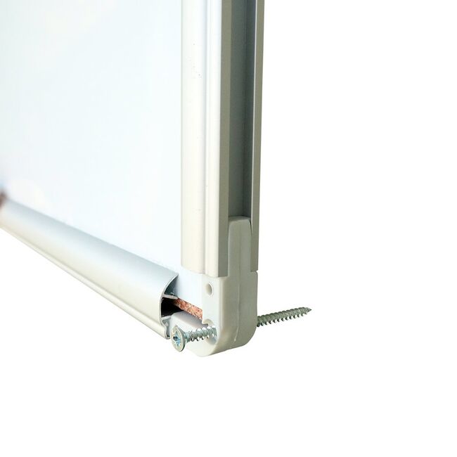Tabla magnetica, Noki, INT-605, rama aluminiu, 120x180 cm, prindere pe perete BPTCDY500008