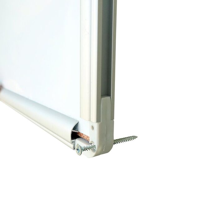 Tabla magnetica, Noki, INT-606, rama aluminiu, 120x200 cm, prindere pe perete BPTCDY500009
